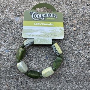 Connemara Marble Celtic Bracelet